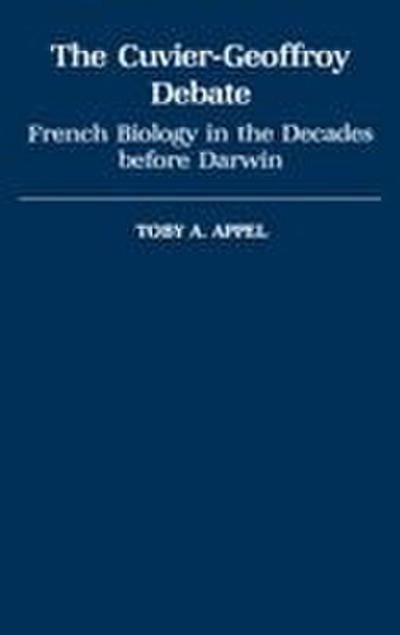 The Cuvier-Geoffrey Debate