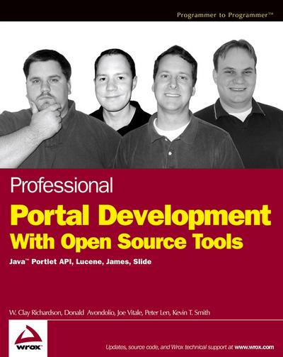 Professional Portal Development with Open Source Tools