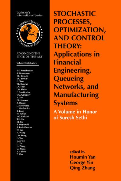 Stochastic Processes, Optimization and Control Theory
