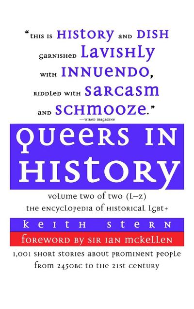 Queers in History Volume Two of Two (L-Z)