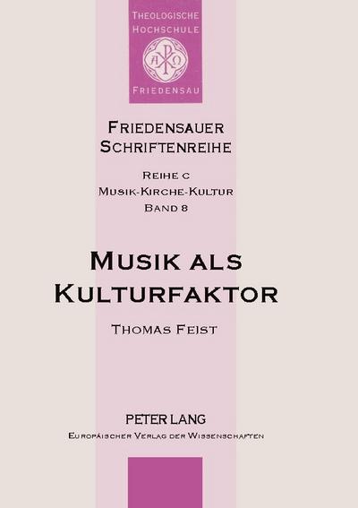 Musik als Kulturfaktor