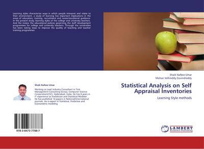 Statistical Analysis on Self Appraisal Inventories