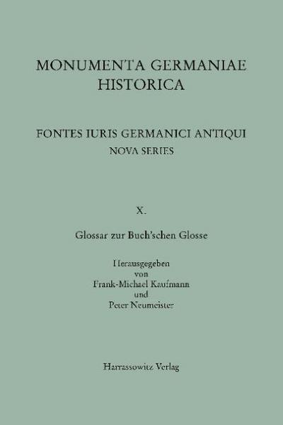 Glossar zur Buch’schen Glosse