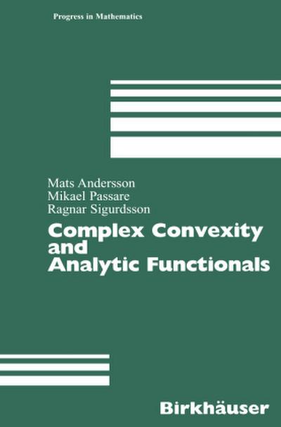 Complex Convexity and Analytic Functionals
