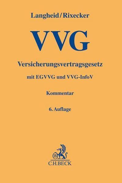 VVG, Versicherungsvertragsgesetz, Kommentar