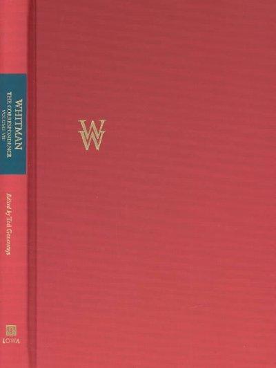 Walt Whitman: The Correspondence, Volume VII