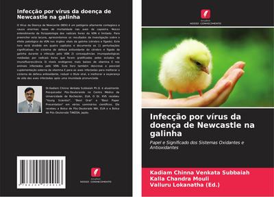 Infecção por vírus da doença de Newcastle na galinha
