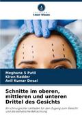 Schnitte im oberen, mittleren und unteren Drittel 