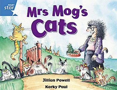 Rigby Star Guided 1 Blue Level: Mrs Mog’s Cats Pupil Book (single)