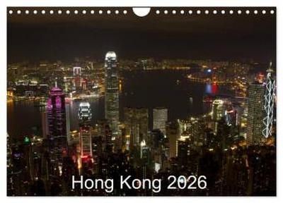 Hong Kong 2026 (Wandkalender 2026 DIN A4 quer), CALVENDO Monatskalender