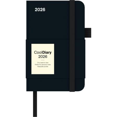 Black 2026 - Diary - Buchkalender - Taschenkalender - 9x14