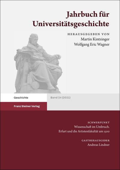 Jahrbuch für Universitätsgeschichte 24 (2021)