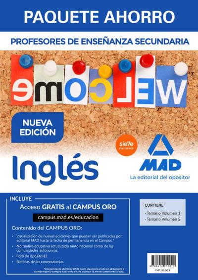 Inglés : Profesores de Enseñanza Secundaria. Temarios
