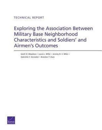 Exploring the Association Between Military Base Neighborhood Characteristics and Soldiers’ and Airmen’s Outcomes