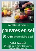Recettes et menus sans sel