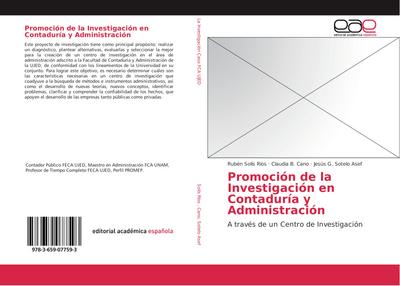 Promoción de la Investigación en Contaduría y Administración