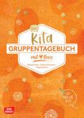 Das Kita-Gruppentagebuch mit Herz, DIN A 4, Variante ’Orange’