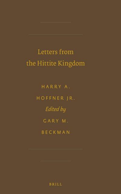 Letters from the Hittite Kingdom