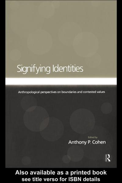 Signifying Identities