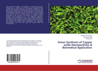 Green Synthesis of Copper oxide Nanoparticles & Biomedical Application