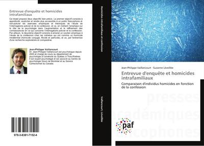 Entrevue d’enquête et homicides intrafamiliaux