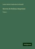 ¿uvres de Boileau despréaux