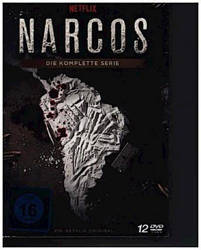 Narcos - Die komplette Serie. Staffel.1-3, 12 DVD