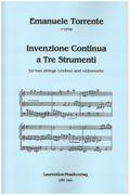 Invenzione Continua a Tre Strumentifor 2 strings (violins) and violoncello