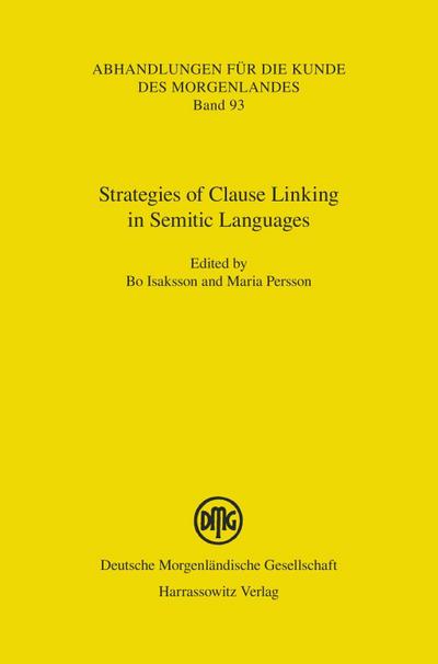 Strategies of Clause Linking in Semitic Languages