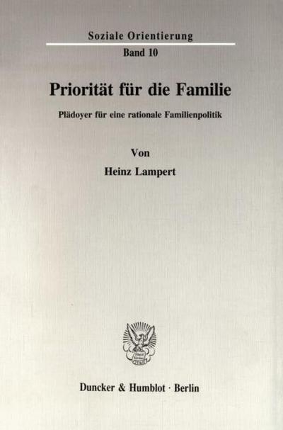 Priorität für die Familie.