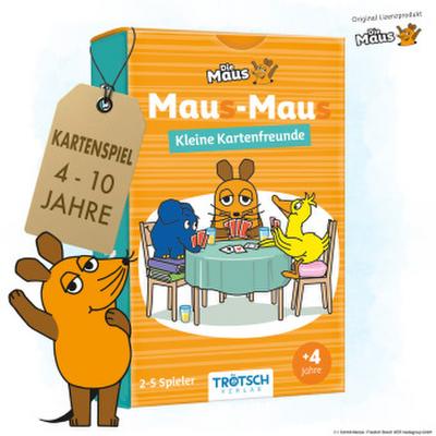 TRÖTSCH - Die Maus Mau-Mau KartenspielMau(s)-Mau(s) Kleine Kartenfreunde | Ab 4 Jahren