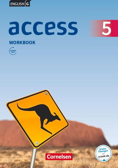 English G Access  Band 5: 9. Schuljahr - Allgemeine Ausgabe - Workbook mit Audios online