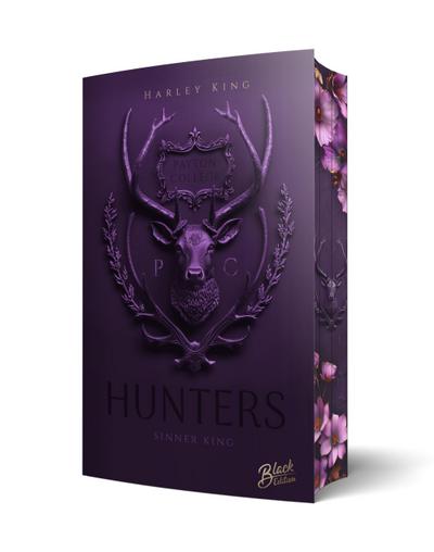 Hunters: Sinner King | Aufwendig gestaltete Ausgabe mit Farbschnitt - das integrierte Page Overlay ist limitiert nur in der ersten Auflage enthalten
