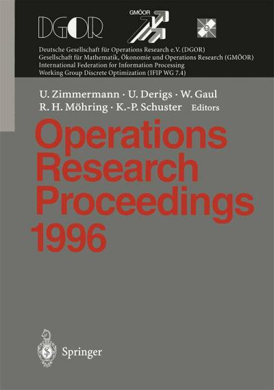 Operations Research Proceedings 1996