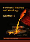 Functional Materials and Metallurgy