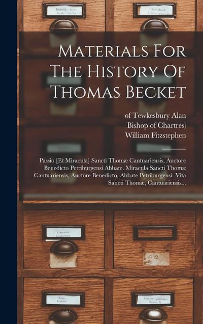 Materials For The History Of Thomas Becket