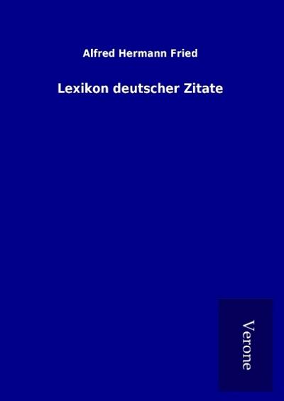 Lexikon deutscher Zitate
