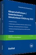Körperschaftsteuer-, Gewerbesteuer-, Umsatzsteuer-Erklärung 2022