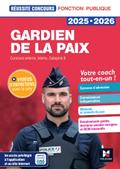 Réussite Concours - Gardien de la paix - 2025-2026- Préparation complète
