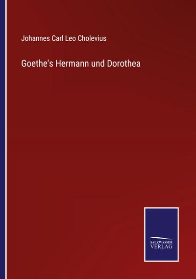 Goethe’s Hermann und Dorothea