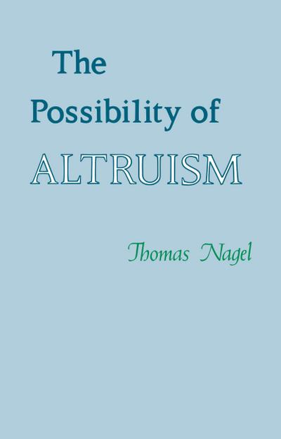Possibility of Altruism