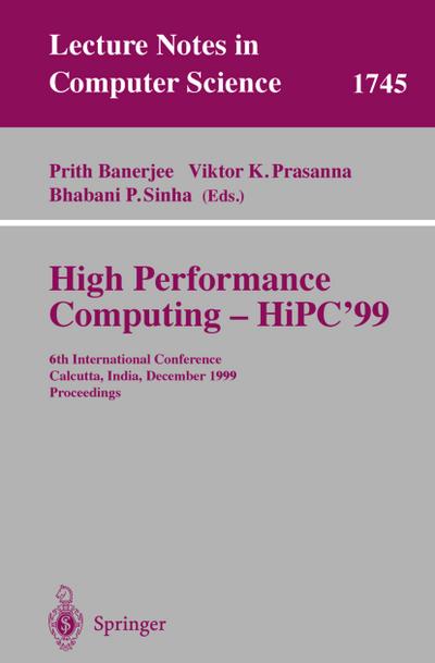 High Performance Computing - HiPC’99