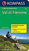 KOMPASS Wanderführer Val di Fiemme, italienische Ausgabe: Wanderführer mit Tourenkarten und Höhenprofilen