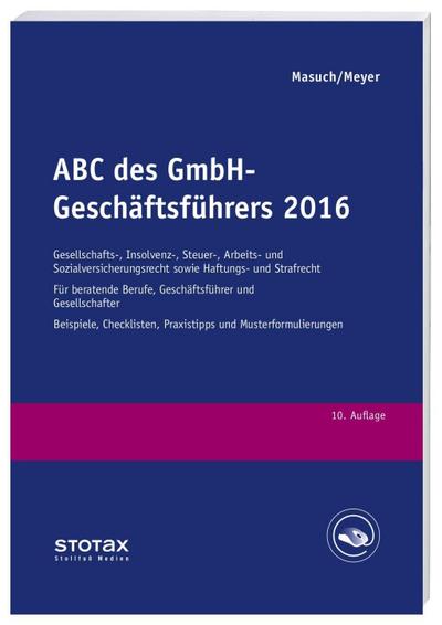 ABC des GmbH-Geschäftsführers 2016