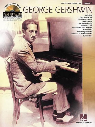George Gershwin: Piano Play-Along Volume 71