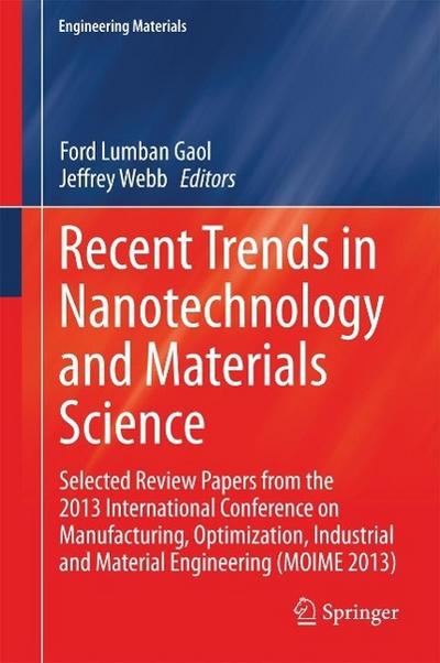 Recent Trends in Nanotechnology and Materials Science