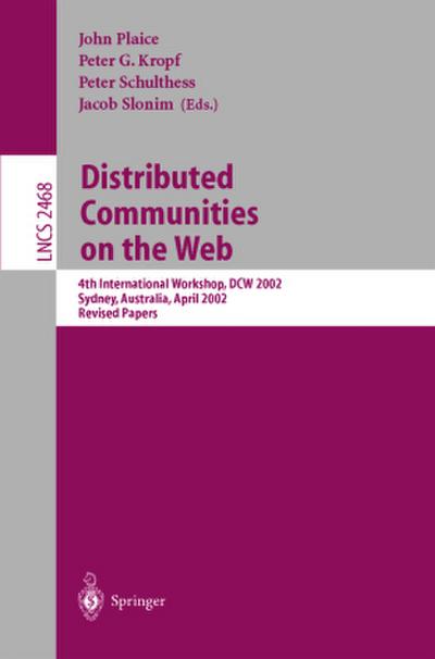Distributed Communities on the Web