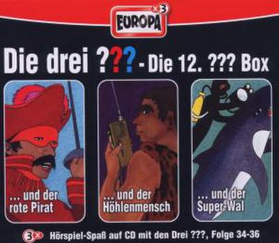 Die drei ??? Box 12. Folgen 34-36 (drei Fragezeichen) 3 CDs