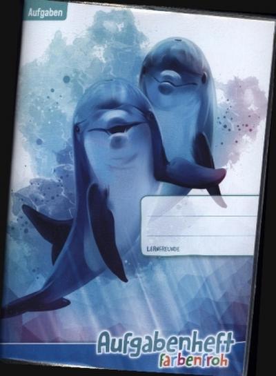 Aufgabenheft Farbenfroh A5 Umschlag, 1 Schuljahr, sort.