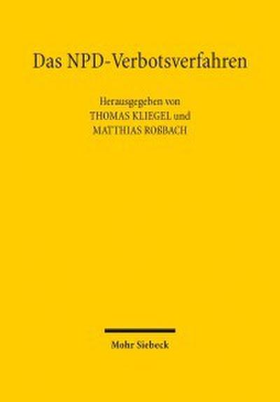 Das NPD-Verbotsverfahren
